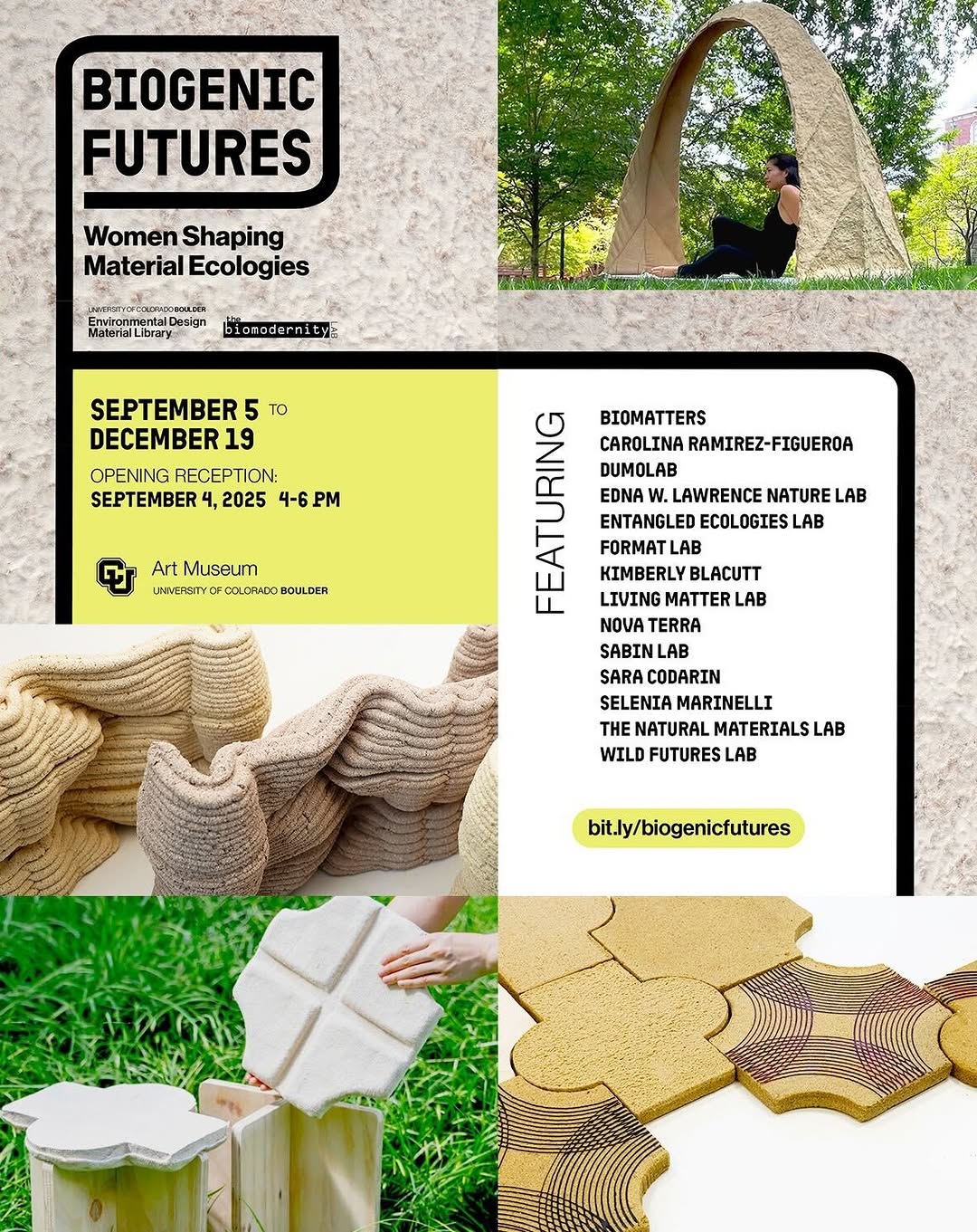 Biogenic Futures: Women Shaping Material Ecologies - Exhibit